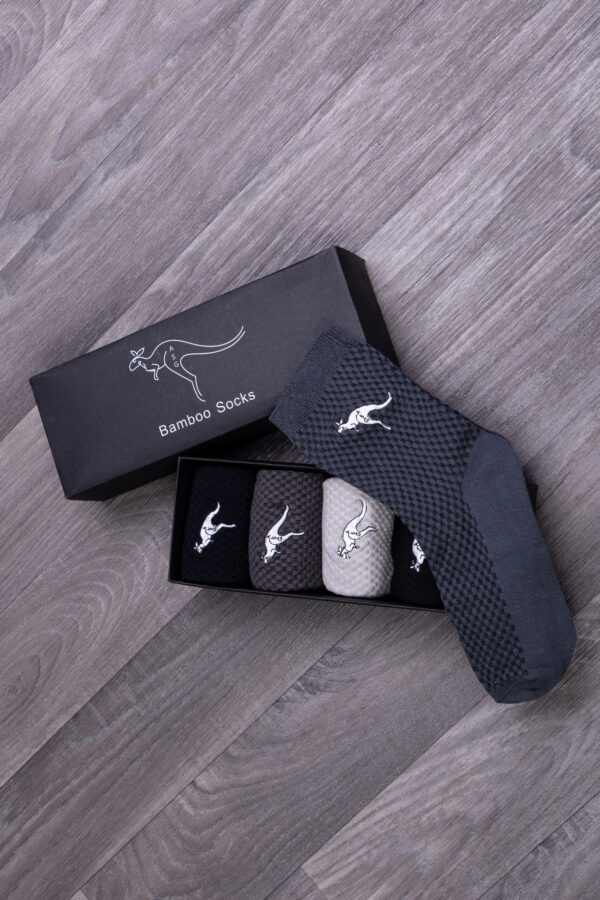 Bombo Socks ASG-Socken für Herren: Komfort und Stil kombiniert im Geschenkpaket (40 % Bomboos, 40 % Baumwolle, 20 Polyester) - Image 6