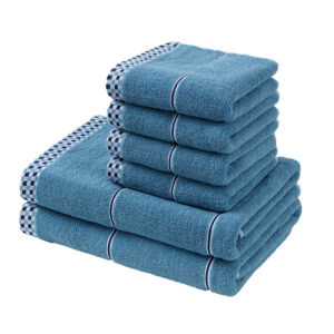 ASG handtücher -Set mit 2 badetücher und 4 handtücher set, saunahandtuch Mikrofaser-Handtuch kann auch als sporthandtuch  verwendet werden (handtücher grau