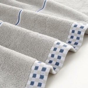 ASG handtücher -Set mit 2 badetücher und 4 handtücher set, saunahandtuch Mikrofaser-Handtuch kann auch als sporthandtuch  verwendet werden (handtücher grau