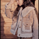 MISHOW Winter Parkas Jacket Women High Quality Loose Padding Cotton Coat Thick Warm Houndstooth Puff Jackets Ladies MXC54W0137