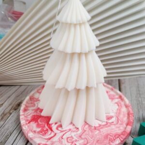 Weihnachtsbaum Silikonform 3D Weihnachten Aromatherapie Gips Kerzen Form handgemachte Weihnachtsdekoration Wohndekoration