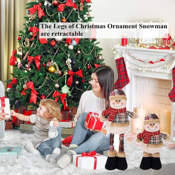 Christmas Doll Ornaments Merry Christmas Decorations For Home 2024 Xmas Decor Gifts Santa Claus Snowman New Year Decor 2025 Gift