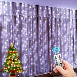 Transform Your Home This Festive Season with Christmas Lights Curtain Garland