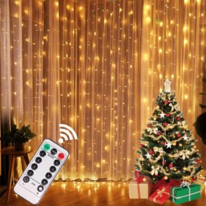 Transform Your Home This Festive Season with Christmas Lights Curtain Garland