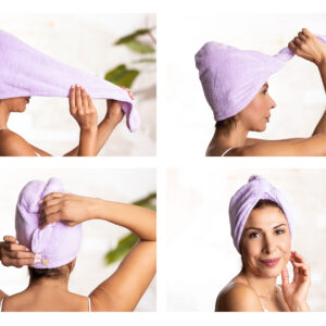 ASG handtücher -Set mit 2 badetücher und 4 handtücher set, saunahandtuch Mikrofaser-Handtuch kann auch als sporthandtuch  verwendet werden (handtücher grau