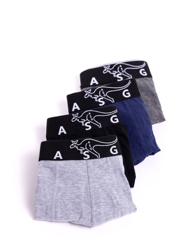 Bequeme ASG Herren-Boxerunterwäsche: 4er Set in verschiedenen Farben - Image 8