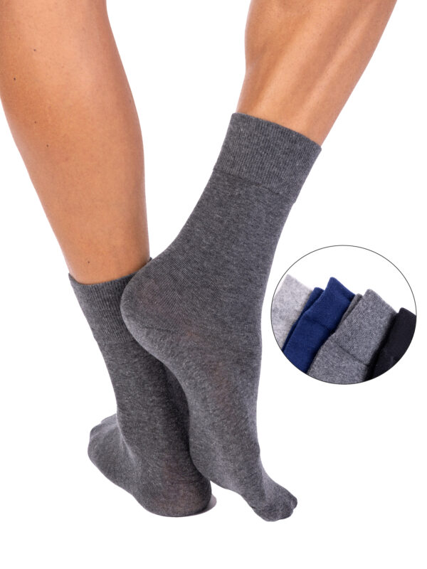 ASG Socken Männer 4- pack, sportsocken rutschfeste socken herren socken herren 39-42 - Image 9