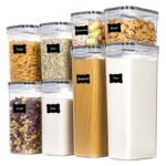 8Pcs Container for Food Storage Set Kitchen Food Container Large Food Storage Containers Box Kitchen Organizer Multigrain