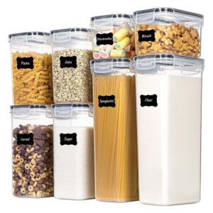8Pcs Container for Food Storage Set Kitchen Food Container Large Food Storage Containers Box Kitchen Organizer Multigrain
