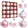16-Piece Christmas Ball Decoration Set for a Festive Home