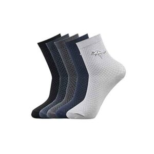 ASG bambussocken für Männer und Frauen warme Socken- anti schweiß sockenWoolpower Socken Socken ohne Bund 5 Paar pro Geschenkbox